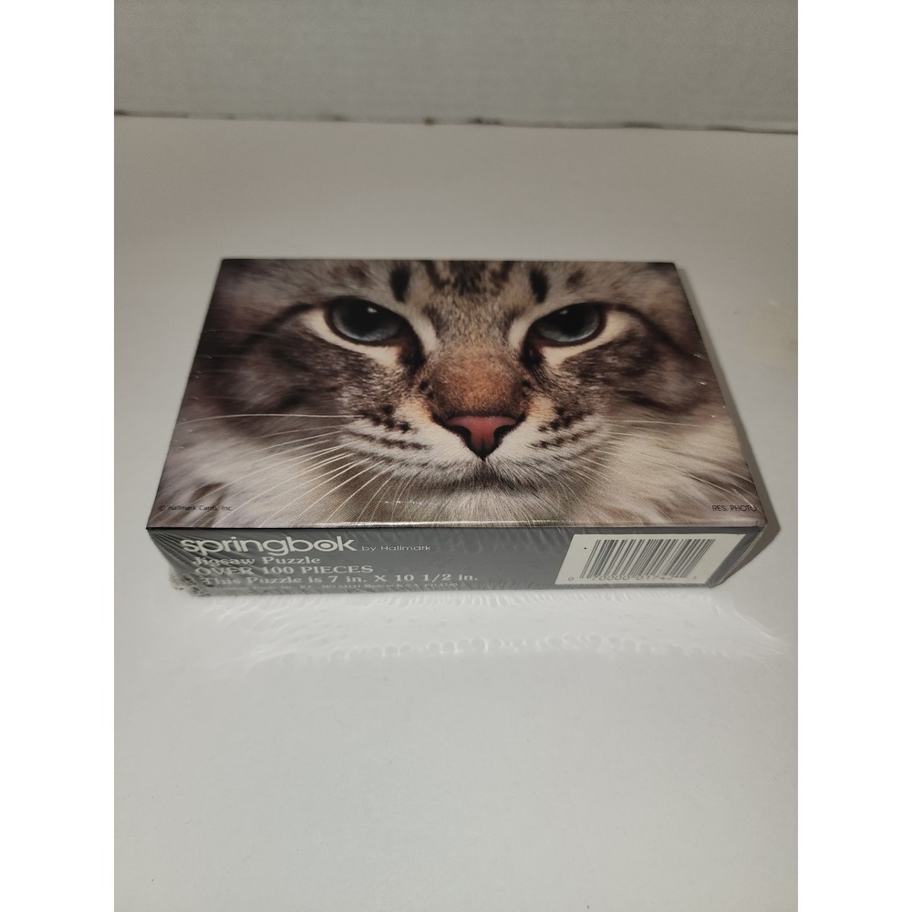 Vintage NOS New Springbok‎ Hallmark Kitten Puzzle What's Mew?